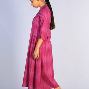 Cotton Pochampally Ikat dress