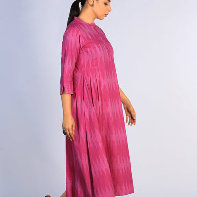 Cotton Pochampally Ikat dress