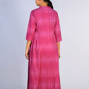 Cotton Pochampally Ikat dress