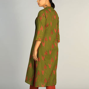 Cotton Pochampally Ikat kurti