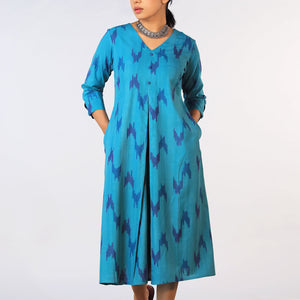 Cotton Pochampally Ikat kurti