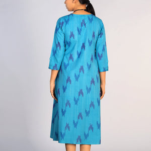 Cotton Pochampally Ikat kurti