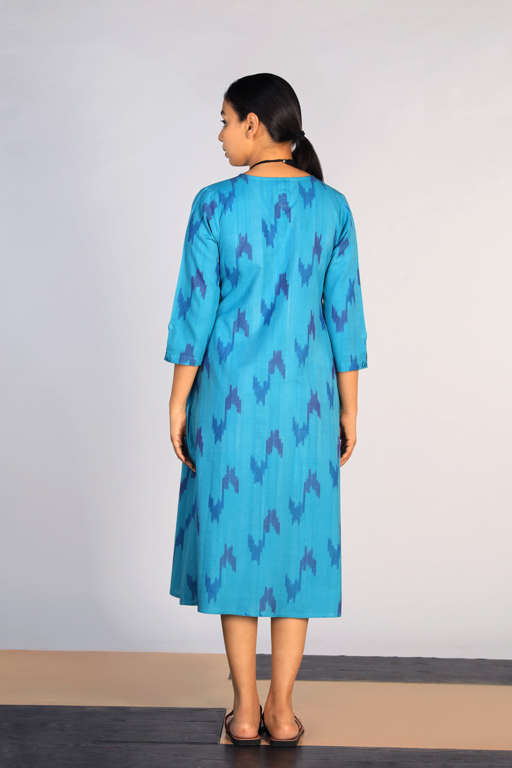Cotton Pochampally Ikat kurti