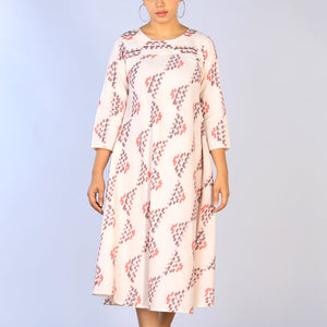 Cotton Pochampally Ikat Dress