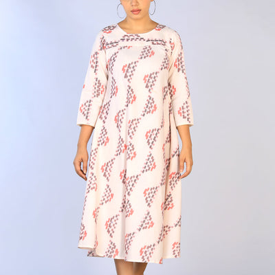 Cotton Pochampally Ikat Dress