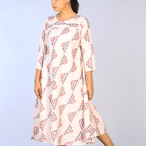 Cotton Pochampally Ikat Dress