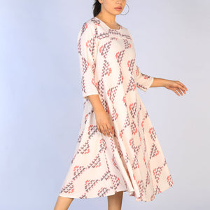 Cotton Pochampally Ikat Dress