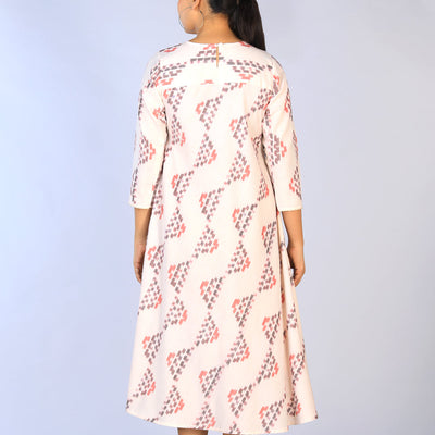 Cotton Pochampally Ikat Dress