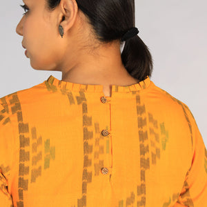Cotton Pochampally Ikat kurti