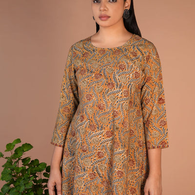 Kalamkari handblock printed Kurti