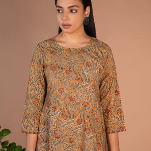 Kalamkari handblock printed Kurti