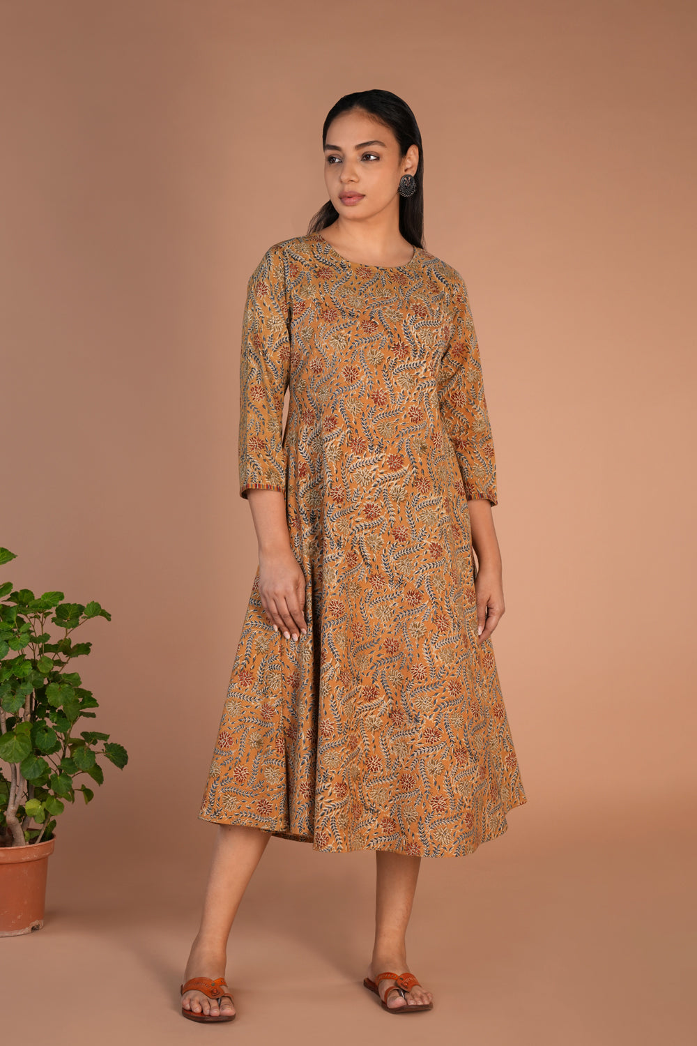 Kalamkari handblock printed Kurti
