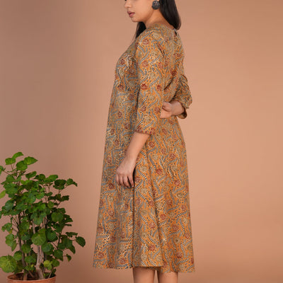 Kalamkari handblock printed Kurti