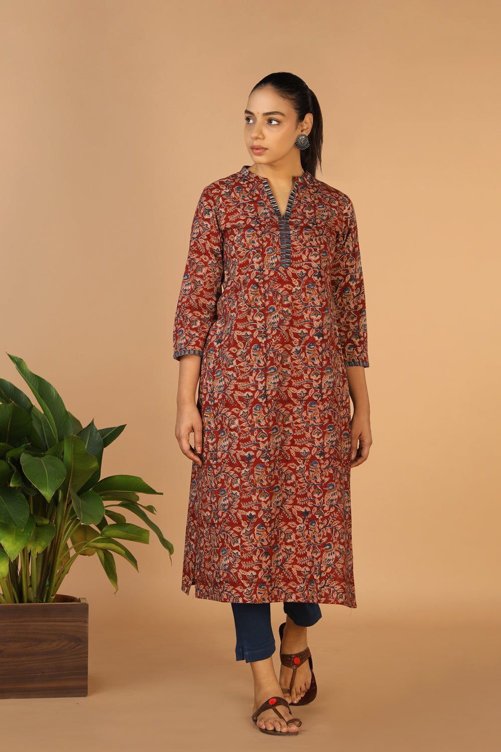 Kalamkari Handblock printed kurta