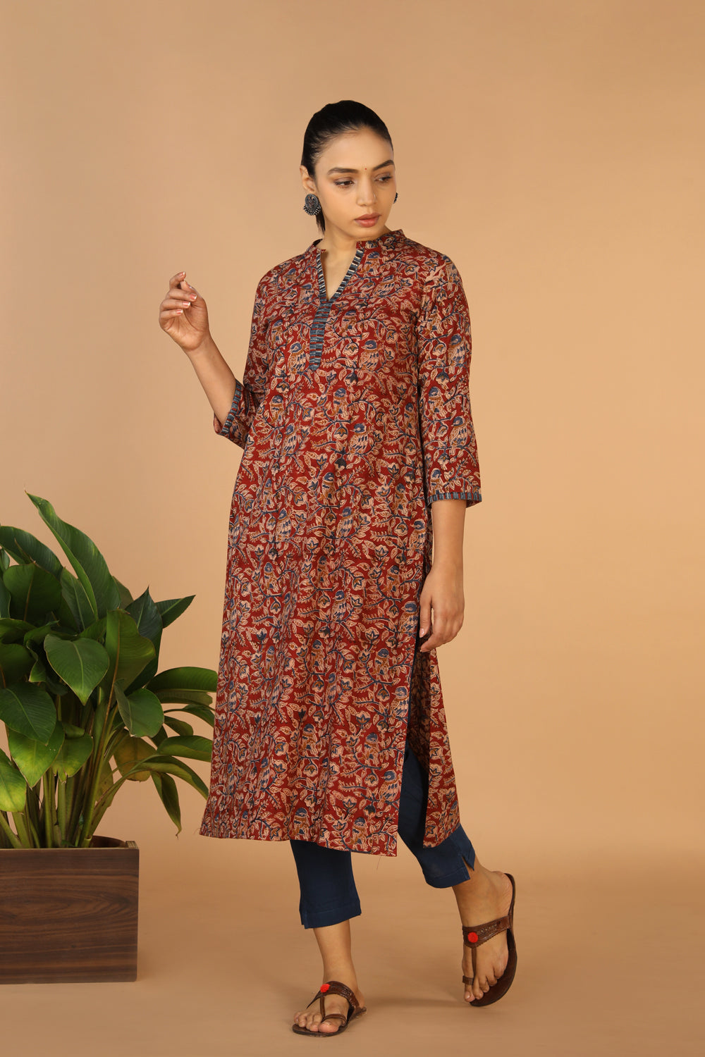 Kalamkari Handblock printed kurta