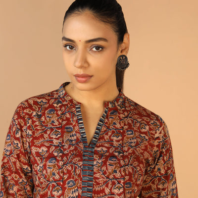 Kalamkari Handblock printed kurta