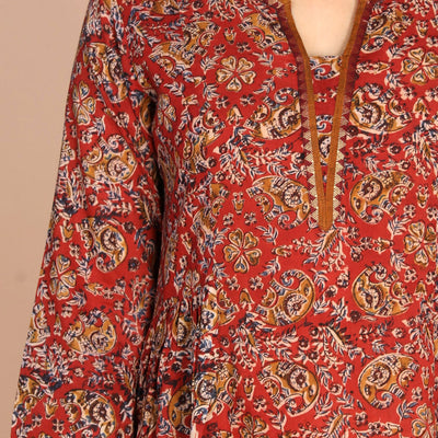 Kalamkari Handblock printed Dress