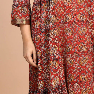 Kalamkari Handblock printed Dress