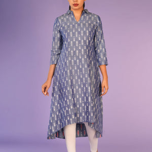 Cotton Pochampally Ikat Kurta