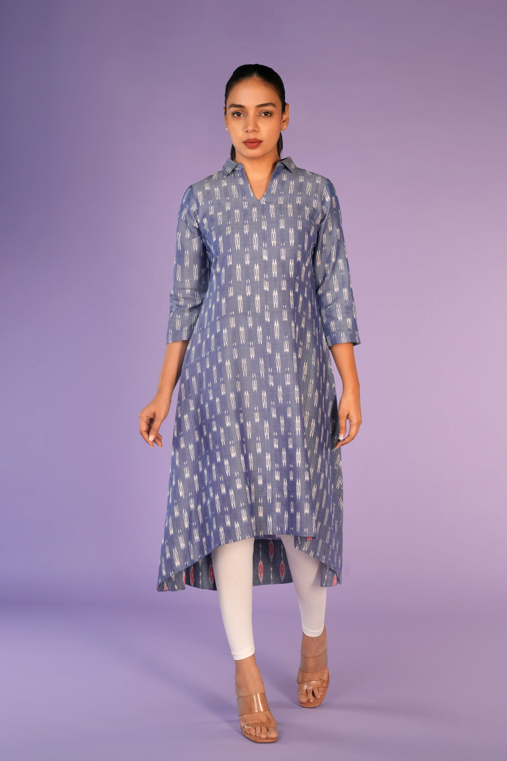 Cotton Pochampally Ikat Kurta