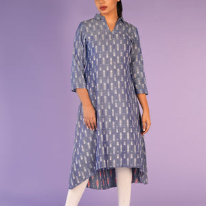 Cotton Pochampally Ikat Kurta