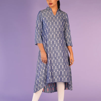 Cotton Pochampally Ikat Kurta