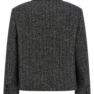 Dolce & Gabbana Striped Wool Blazer