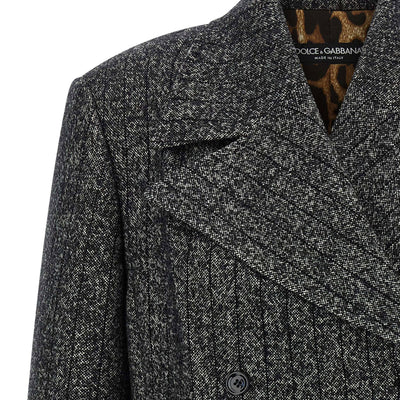 Dolce & Gabbana Striped Wool Blazer