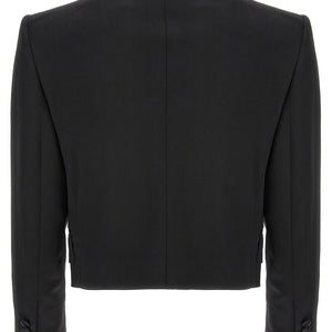 Dolce & Gabbana Tuxedo Crop Blazer