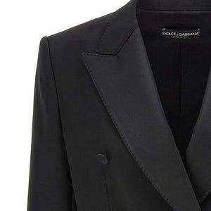 Dolce & Gabbana Tuxedo Crop Blazer