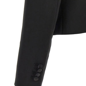 Dolce & Gabbana Tuxedo Crop Blazer