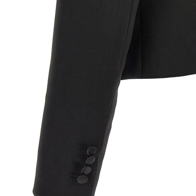 Dolce & Gabbana Tuxedo Crop Blazer