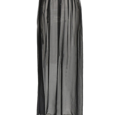 Dolce & Gabbana Chiffon Long Skirt