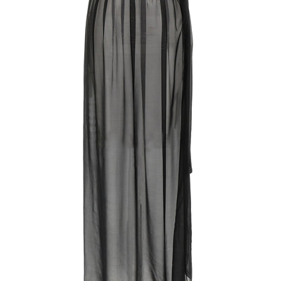 Dolce & Gabbana Chiffon Long Skirt