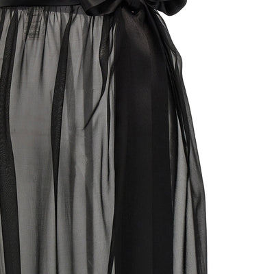 Dolce & Gabbana Chiffon Long Skirt