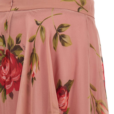Dolce & Gabbana Bouquet Rose Skirt