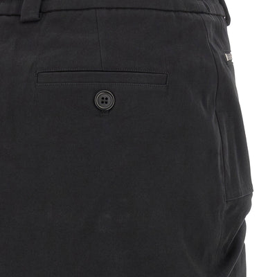 Dolce & Gabbana Twill And Chiffon Skirt
