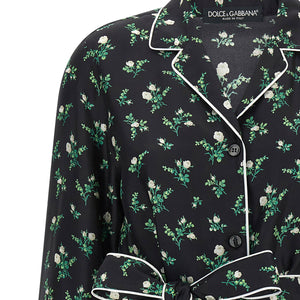 Dolce & Gabbana Roselline And Lily Of The Lilies Of The Flowers Printed Shirt