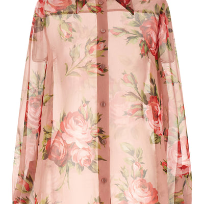 Dolce & Gabbana Bouquet Rose Shirt