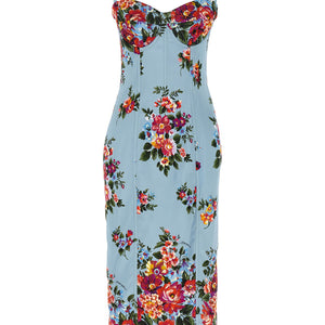 Dolce & Gabbana Mazzo Di Fiori Print Dress