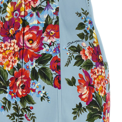 Dolce & Gabbana Mazzo Di Fiori Print Dress