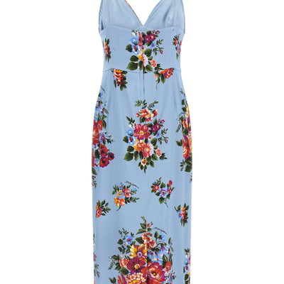Dolce & Gabbana Mazzo Di Fiori Print Dress