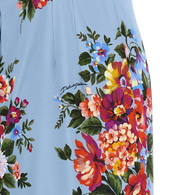 Dolce & Gabbana Mazzo Di Fiori Print Dress