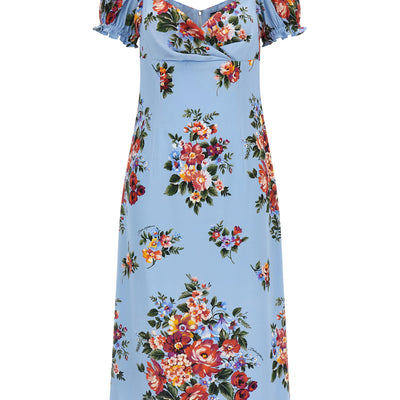 Dolce & Gabbana Mazzo Di Fiori Print Dress