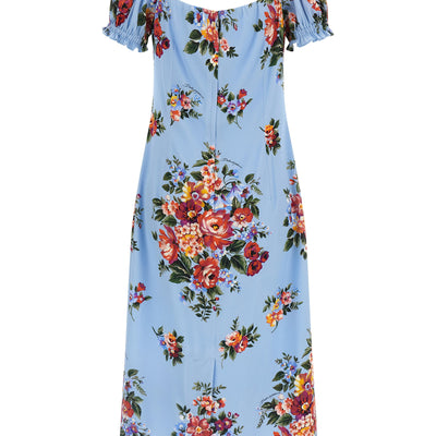 Dolce & Gabbana Mazzo Di Fiori Print Dress