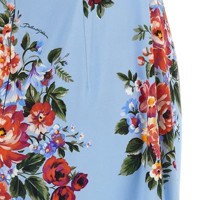 Dolce & Gabbana Mazzo Di Fiori Print Dress