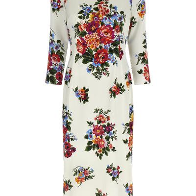 Dolce & Gabbana Mazzo Di Fiori Dress