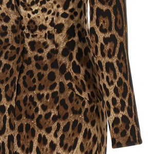 Dolce & Gabbana Animal Print Dress