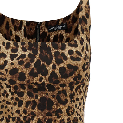 Dolce & Gabbana Silk Charmeuse Dress