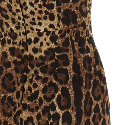 Dolce & Gabbana Silk Charmeuse Dress